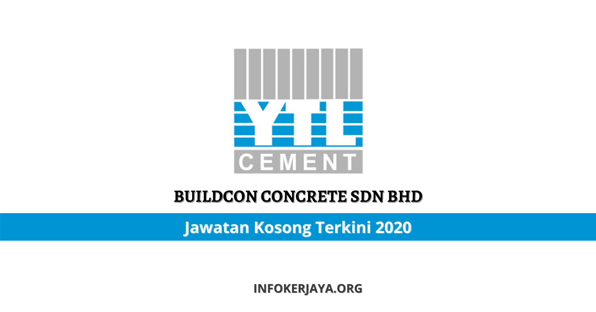Jawatan Kosong Buildcon Concrete Sdn Bhd • Jawatan Kosong Terkini