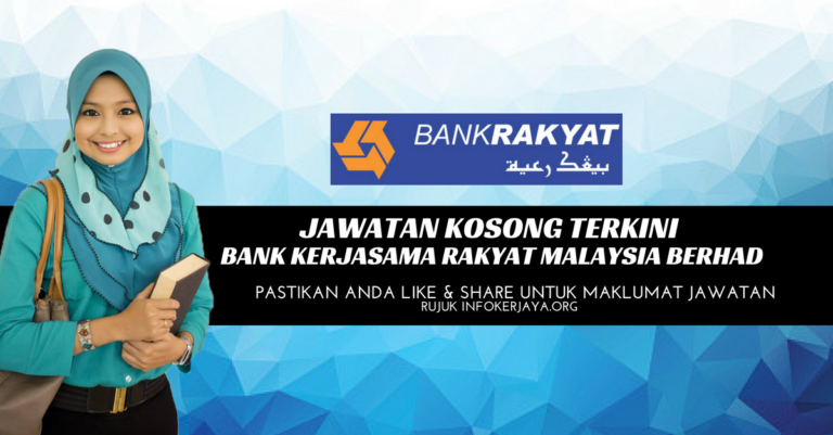 Jawatan Kosong Bank Kerjasama Rakyat Malaysia Berhad
