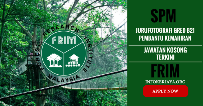 Jawatan kosong terkini FRIM