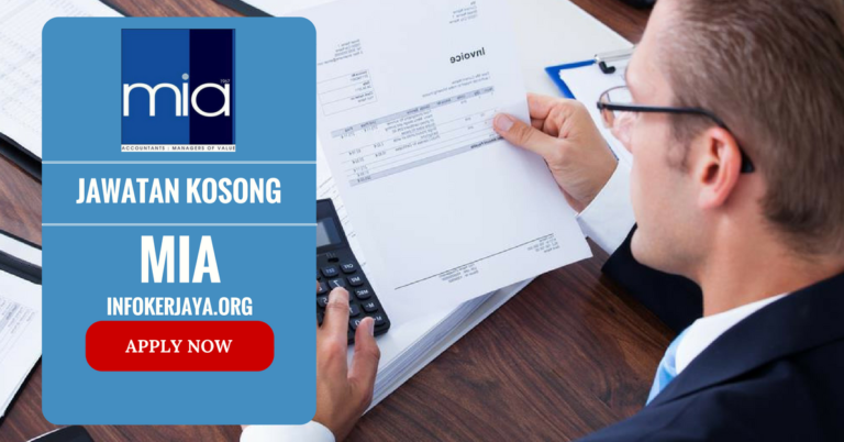 Jawatan Kosong Institut Akauntan Malaysia (MIA)