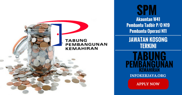 Jawatan Kosong Perbadanan Tabung Pembangunan Kemahiran