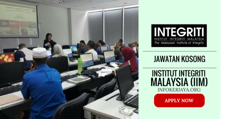 Jawatan Kosong Institut Integriti Malaysia (IIM)