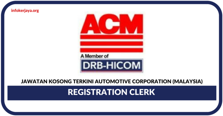 Jawatan Kosong Terkini Automotive Corporation (Malaysia) Sdn Bhd