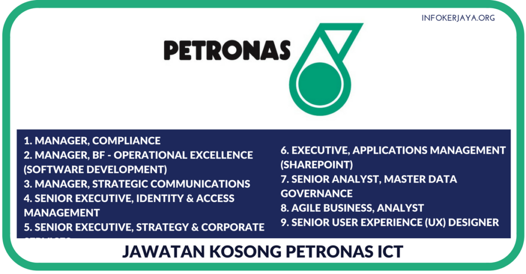 Jawatan Kosong Terkini PETRONAS ICT Sdn Bhd