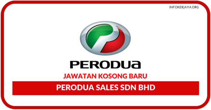 Iklan Jawatan Kosong Perodua - Contoh Slim