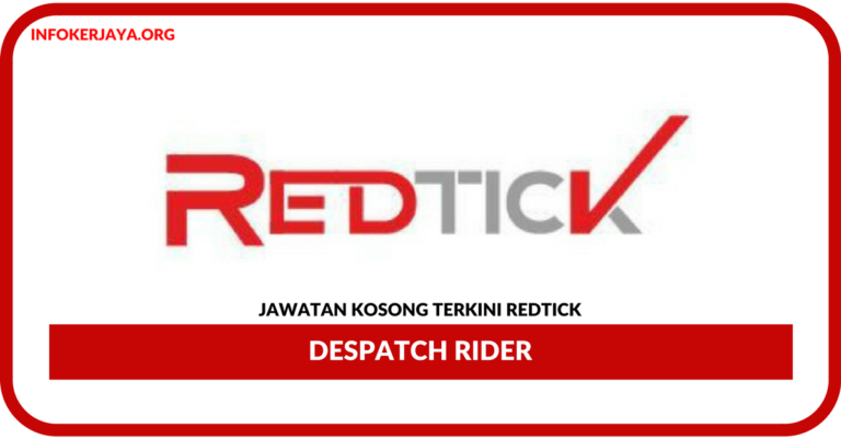 Jawatan Kosong Terkini Despatch Rider Di RedTick