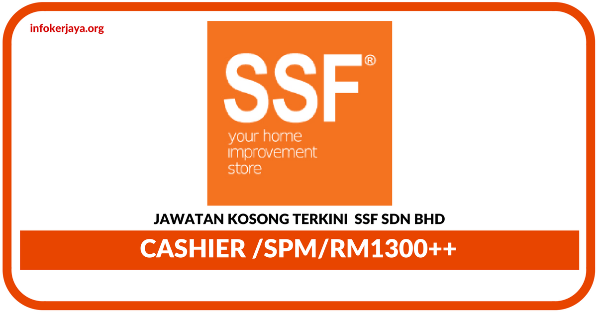 Jawatan Kosong Terkini SSF Sdn Bhd