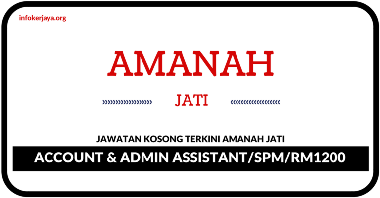 Jawatan Kosong Terkini Amanah Jati Sdn Bhd