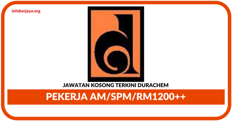 Jawatan Kosong Terkini Durachem Sdn Bhd