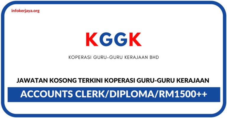 Jawatan Kosong Terkini Koperasi Guru-Guru Kerajaan Bhd (KGGK)