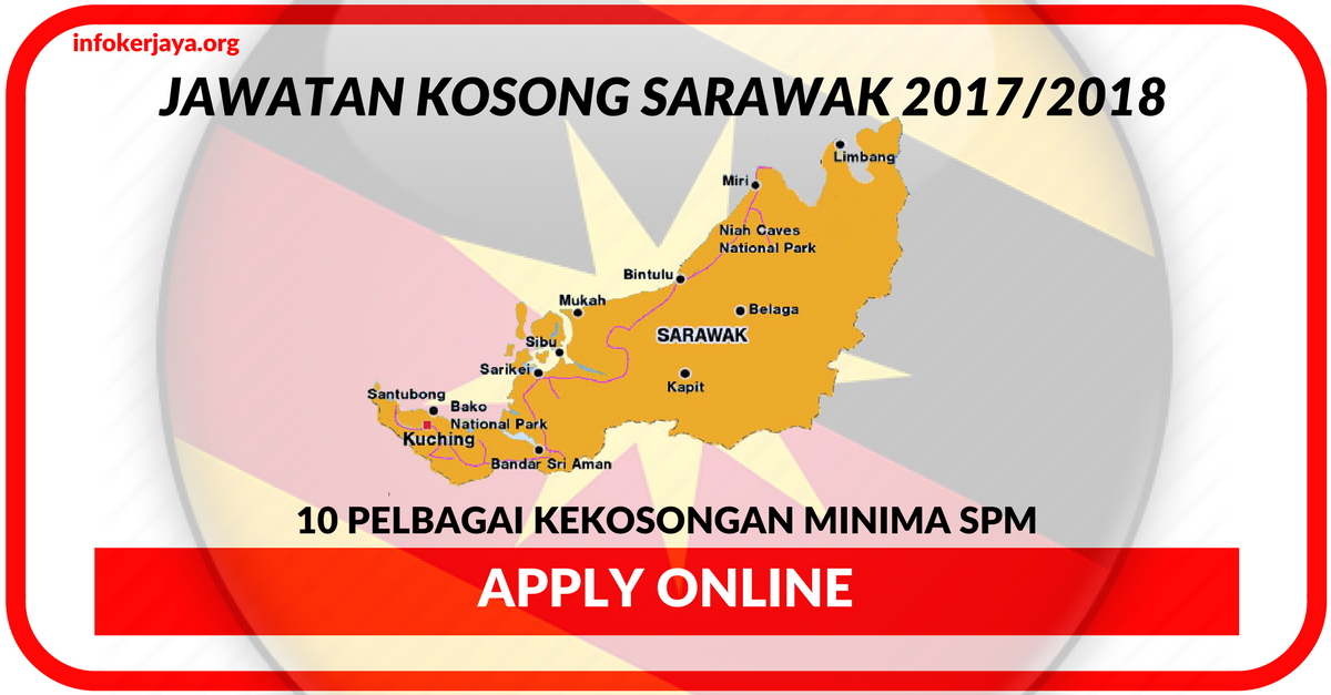 Jawatan Kosong Terkini Negeri Sarawak 2017 / 2018