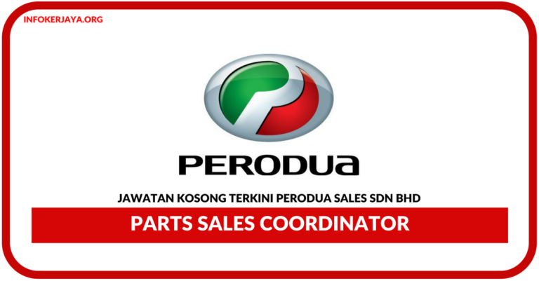 Jawatan Kosong Terkini Perodua Sales