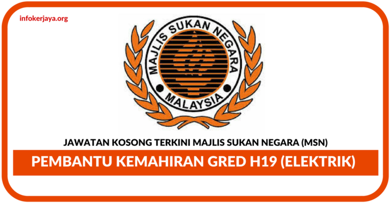 Jawatan Kosong Terkini Majlis Sukan Negara (MSN)