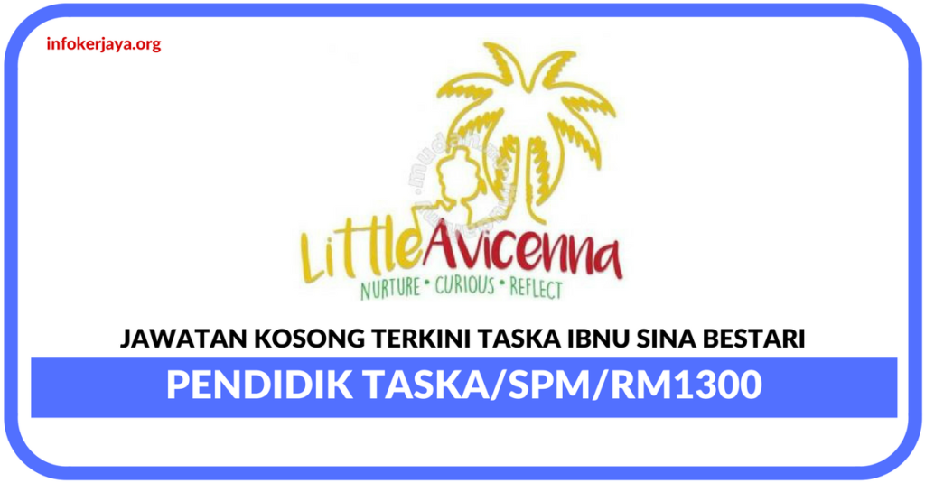 Jawatan Kosong Terkini Pendidik Taska Di Taska Ibnu Sina Bestari