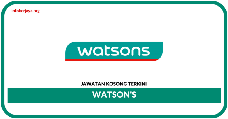 Jawatan Kosong Terkini Inventory Assistant Di Watson's