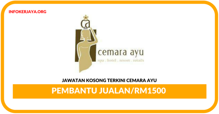 Jawatan Kosong Terkini Pembantu Jualan Di Cemara Ayu
