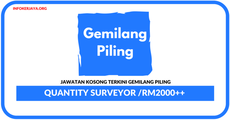 Jawatan Kosong Terkini Quantity Surveyor Di Gemilang Piling