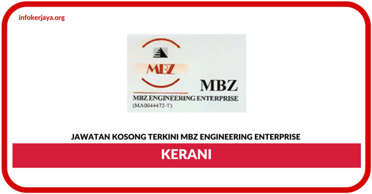 Jawatan Kosong Terkini Clerk Di Mbz Engineering