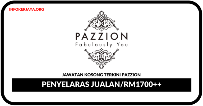 Jawatan Kosong Terkini Penyelaras Jualan Di Pazzion