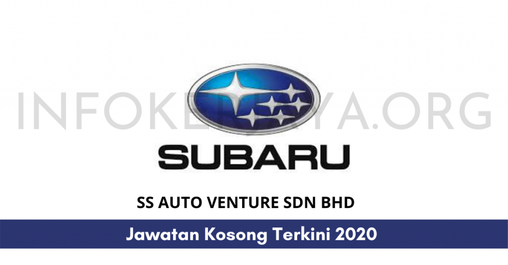 Jawatan Kosong SS Auto Venture Sdn Bhd