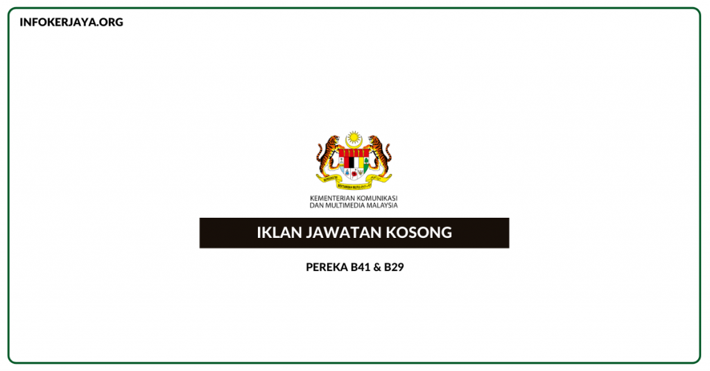 Jawatan Kosong Pereka Kementerian Komunikasi Dan Multimedia Malaysia
