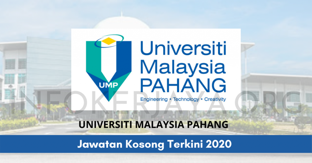 Jawatan Kosong Universiti Malaysia Pahang