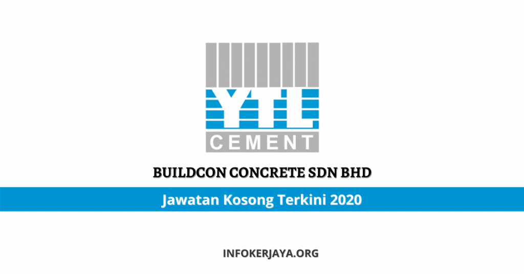 Jawatan Kosong Buildcon Concrete Sdn Bhd