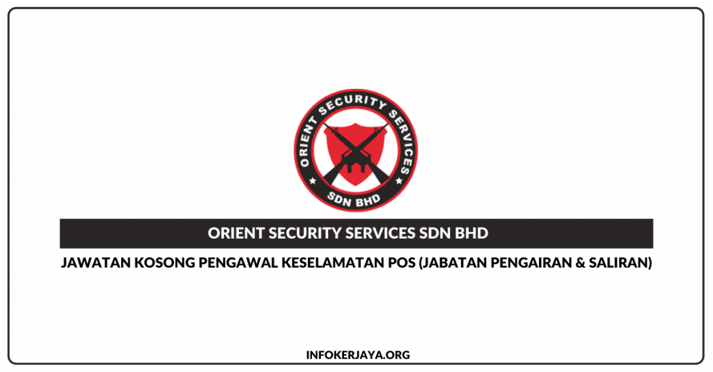 Jawatan Kosong Pengawal Keselamatan Pos (Jabatan Pengairan & Saliran)