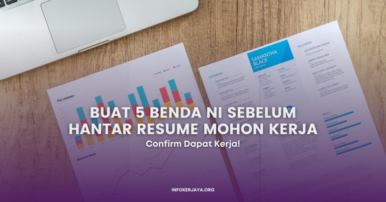 Buat 5 Benda Ni Sebelum Hantar Resume Mohon Kerja, Confirm Dapat Kerja!