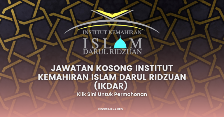 Jawatan Kosong Institut Kemahiran Islam Darul Ridzuan (IKDAR)