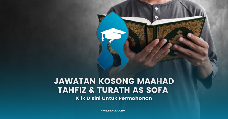 Jawatan Kosong Maahad Tahfiz & Turath As Sofa