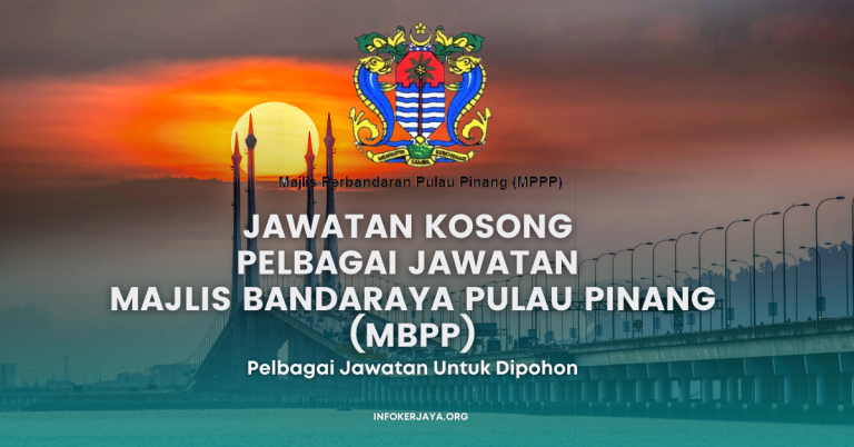 Jawatan Kosong Pelbagai Jawatan Majlis Bandaraya Pulau Pinang (MBPP)