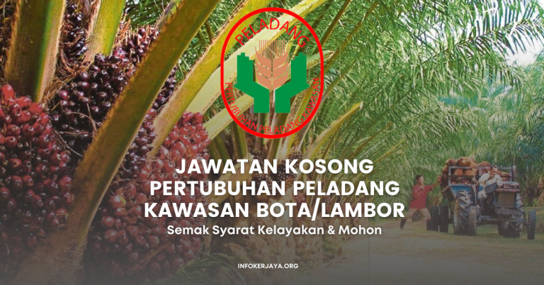Jawatan Kosong Pertubuhan Peladang Kawasan Bota/Lambor