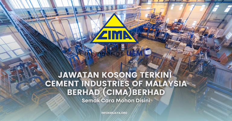 Jawatan Kosong Terkini Cement Industries Of Malaysia Berhad (CIMA)