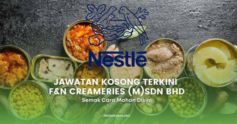 Jawatan Kosong Terkini F&N Creameries (M)Sdn Bhd