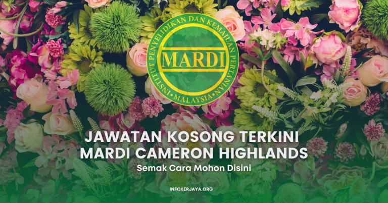 Jawatan Kosong Terkini MARDI Cameron Highlands
