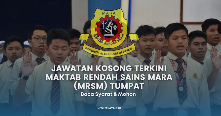Jawatan Kosong Terkini Maktab Rendah Sains Mara (MRSM) Tumpat