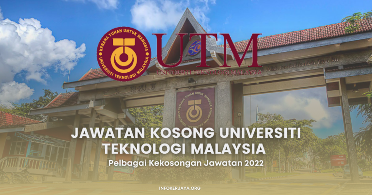 Jawatan Kosong Universiti Teknologi Malaysia (Johor)
