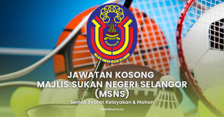 Jawatan Kosong Majlis Sukan Negeri Selangor