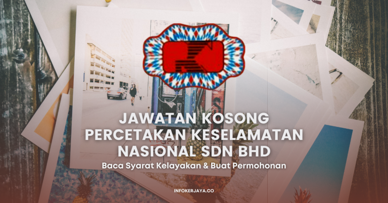 Jawatan Kosong Percetakan Keselamatan Nasional Sdn Bhd