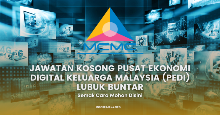 Jawatan Kosong Pusat Ekonomi Digital Keluarga Malaysia (PEDi) Lubuk Buntar