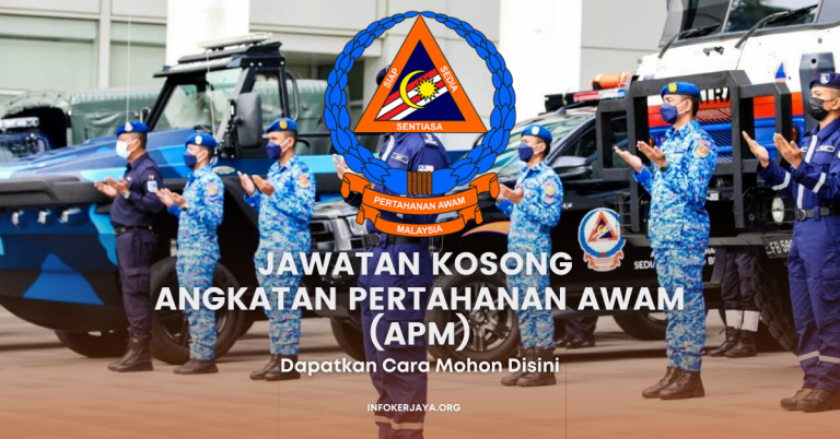 Jawatan Kosong Angkatan Pertahanan Awam (APM)