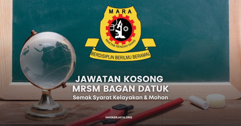 Jawatan Kosong Guru Sambilan ~ MRSM Bagan Datuk