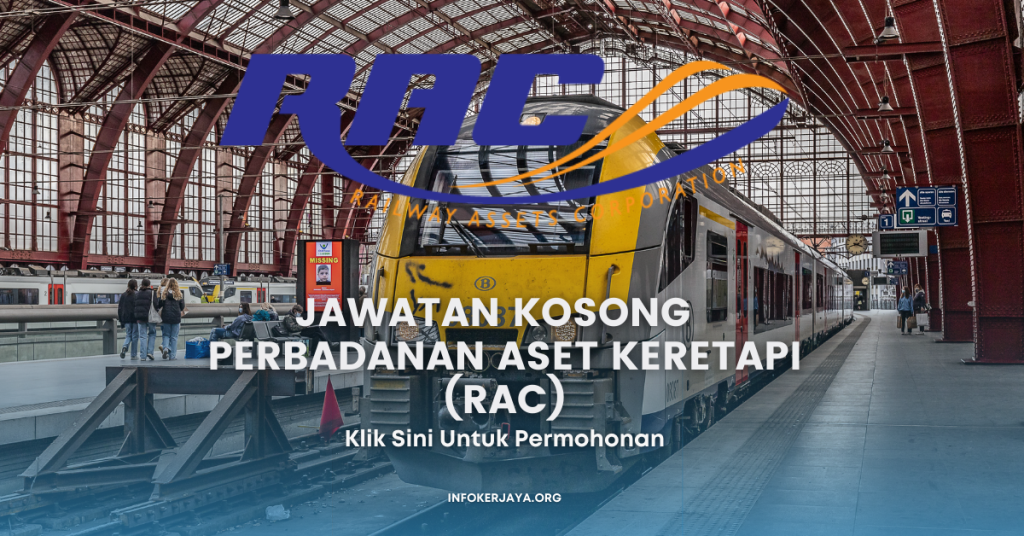 Jawatan Kosong Pegawai Eksekutif Perancangan Pembangunan Hartanah ~ Perbadanan Aset Keretapi (RAC)