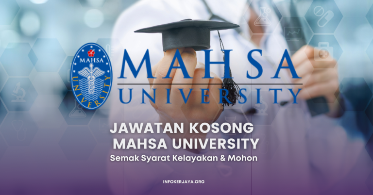 Jawatan Kosong Pensyarah & Pelbagai Jawatan MAHSA University