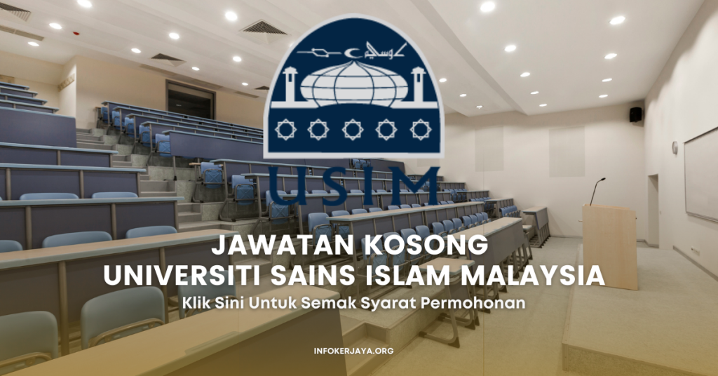 Jawatan Kosong Pensyarah ~ Universiti Sains Islam Malaysia