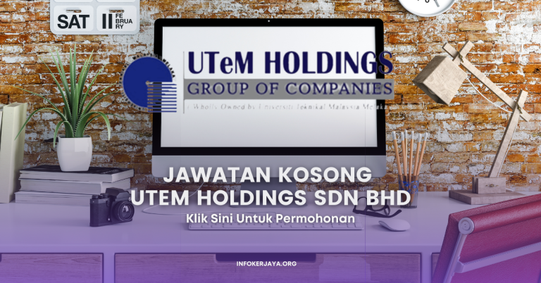 Jawatan Kosong UTeM Holdings Sdn Bhd