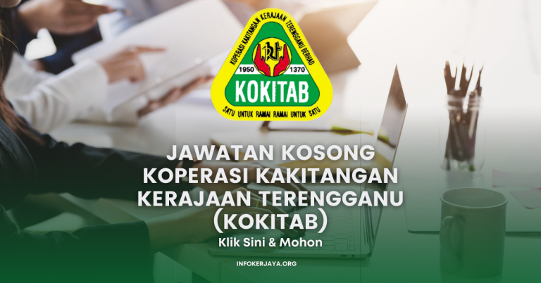 Jawatan Kosong Koperasi Kakitangan Kerajaan Terengganu (KOKITAB)