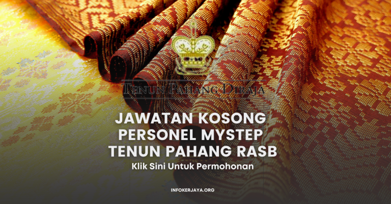Jawatan Kosong Personel MySTEP Tenun Pahang RASB