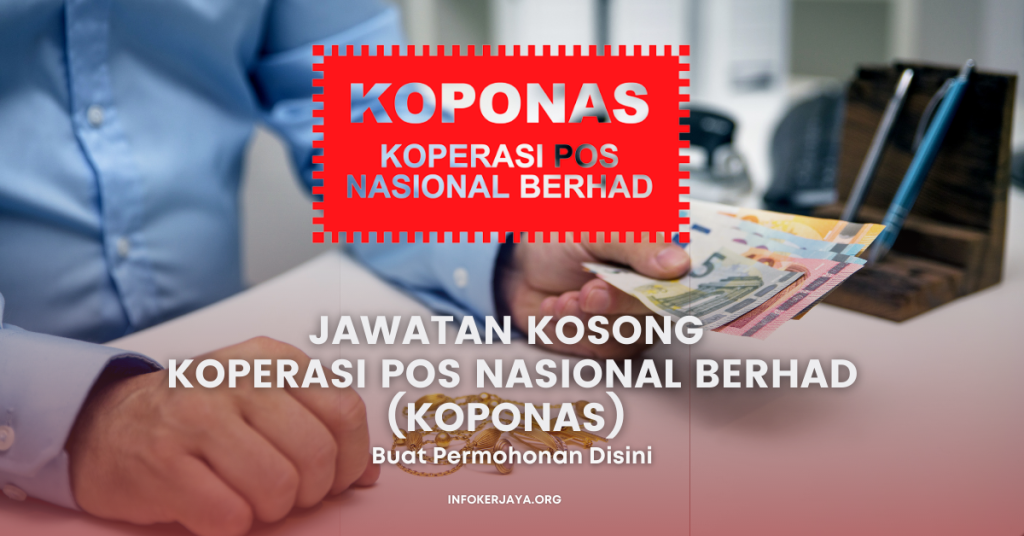 Jawatan Kosong Koperasi Pos Nasional Berhad (KOPONAS)